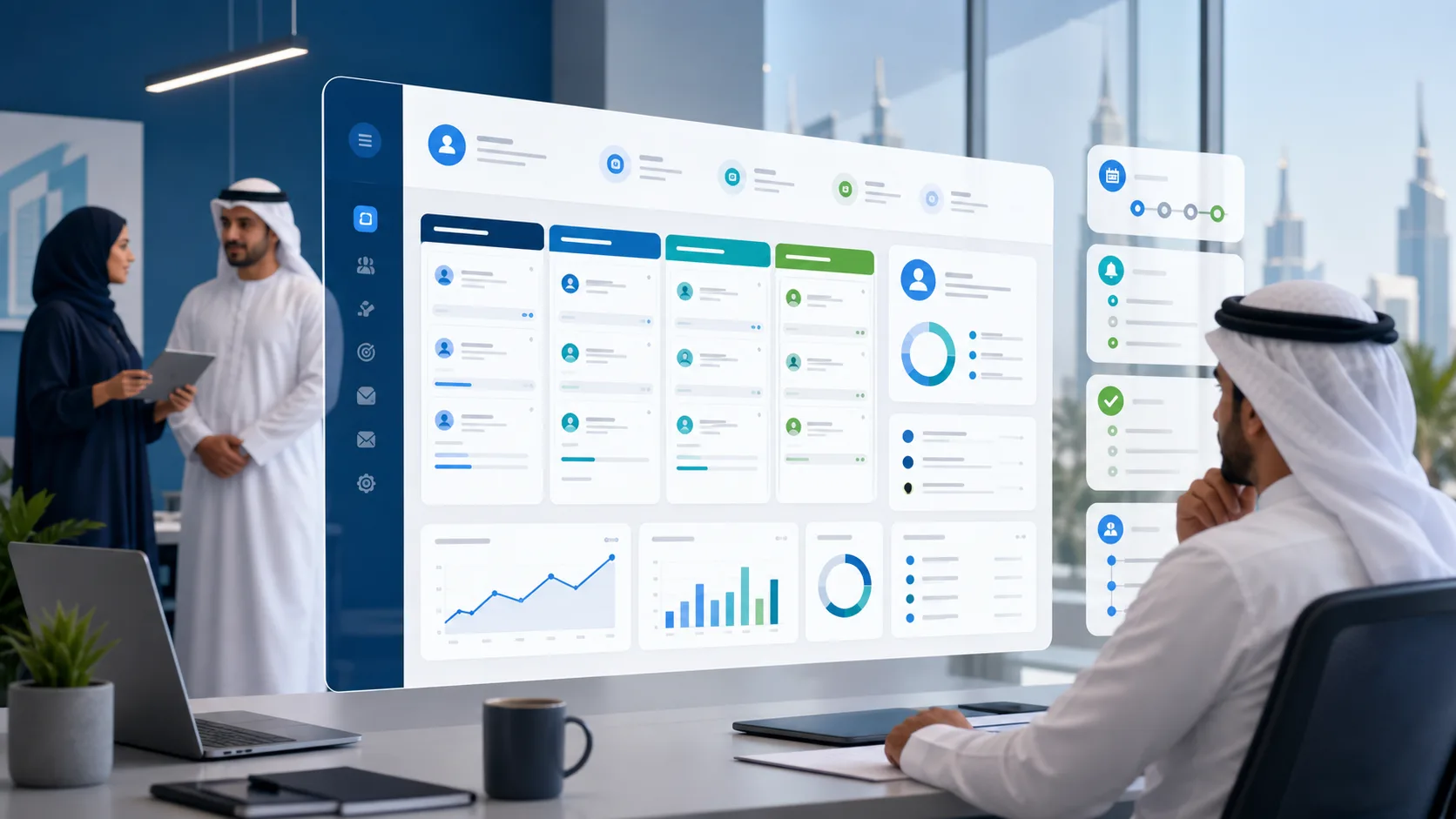 CRM software for Saudi Arabia sales and business management