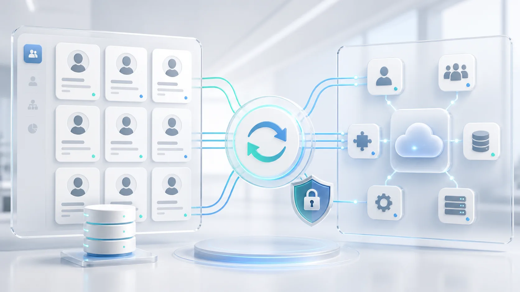 Employee API directory sync between HRM employee records and integrations